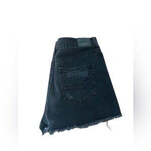 American Eagle Black Jean Shorts - “Mom Shorts”